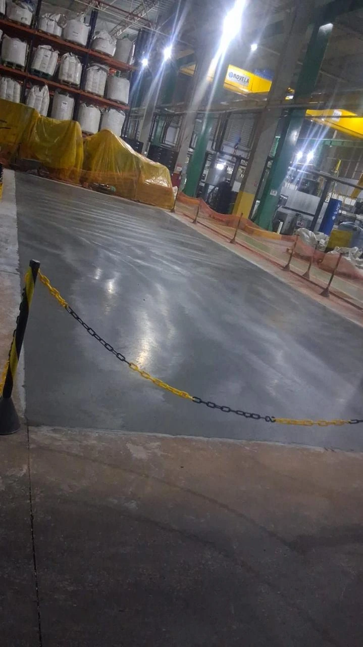 Obra industrial executada pela AG8, registro 10